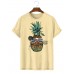 Men's Pineapple Ideas Fun Short Sleeve T-Shirt